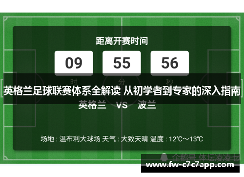 英格兰足球联赛体系全解读 从初学者到专家的深入指南