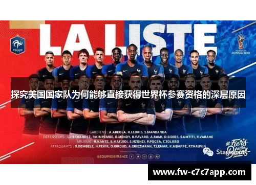 探究美国国家队为何能够直接获得世界杯参赛资格的深层原因
