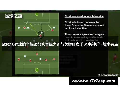 欧冠16强攻略全解读各队晋级之路与关键胜负手深度剖析与战术看点 欧冠16强攻略全解读各队晋级之路与关键胜负手深度剖析与战术看点